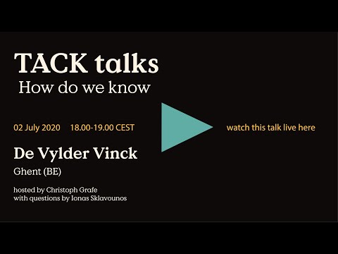 TACK TALK De Vylder Vinck