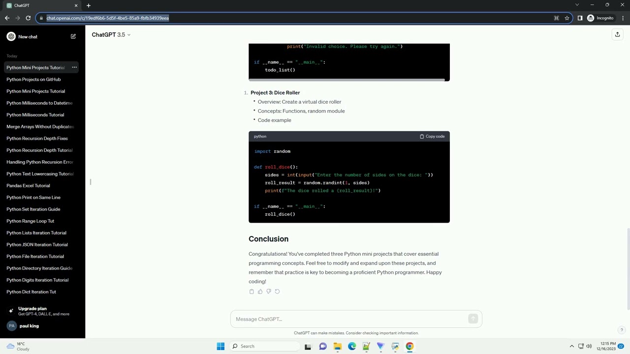python mini projects for beginners pdf