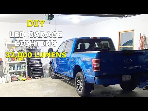 DIY Garage LED Lighting Upgrade - A Simple Solution for a Brighter Workspace