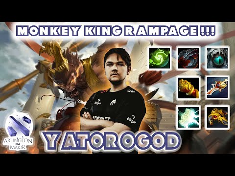 Yatorogod Monkey King Rampage Game 2 Team Spirit vs PSG LGD Grand Finals The Arlington Major 2022
