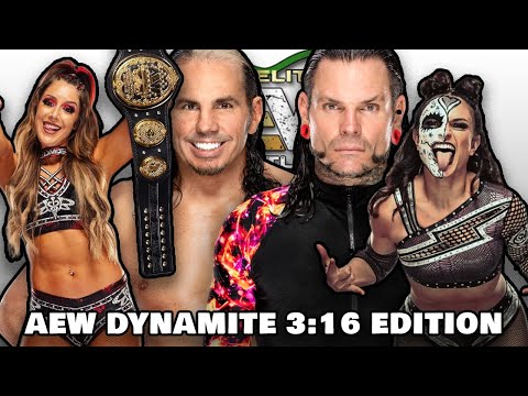 AEW DYNAMITE 3:16 EDITION RESULTS REVIEW AND NEWWWWW WOMANS CHAMPION!