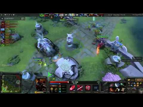 live MMR dota 2 pro player : Attacker! Kunkka vs Fnatic Midone  invoker (Focus hero )08-05-2016