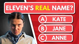 The Ultimate Stranger Things Quiz 🚴‍♂️🧇 | Season 1-5 | Are You a Real Stranger Things Fan?