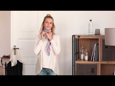 How to tie a scarf – 3 variations for a beautiful look | BAUR