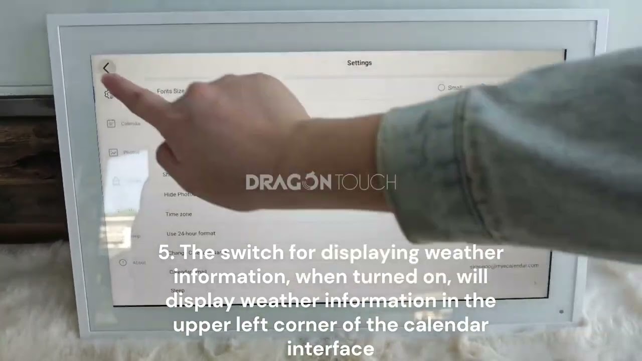 Digital Calendar General Settings Tutorial