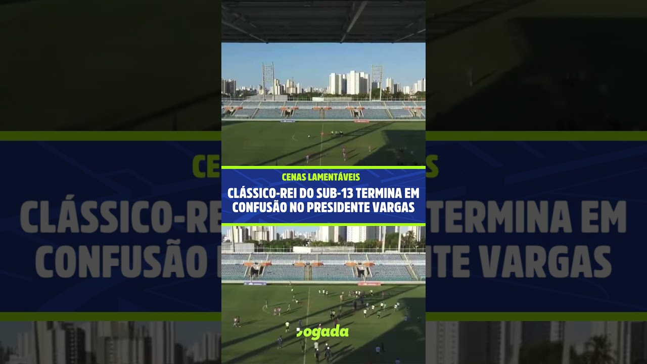 Imagem da notícia Clássico-Rei do Sub-13 termina em pancadaria entre os jogadores