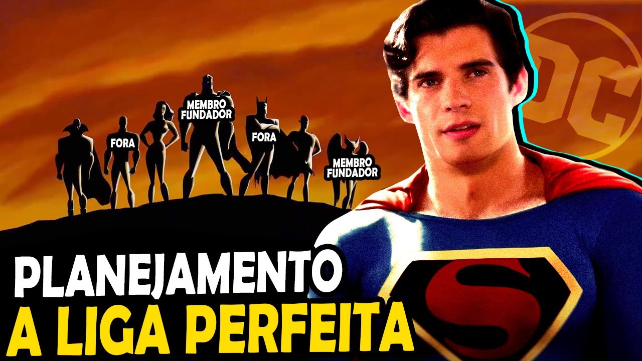 PLANEJANDO A LIGA DA JUSTIÇA DOS SONHOS - COM 70 HERÓIS - DC STUDIOS