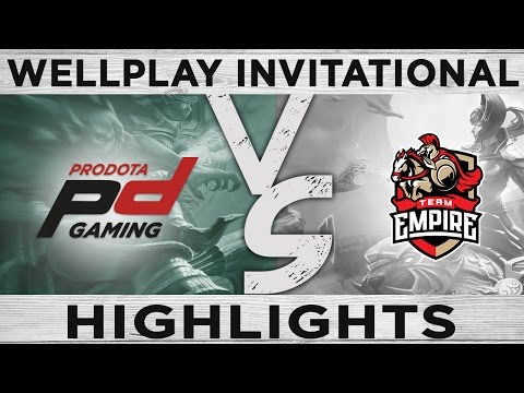 Prodota Gaming vs Team Empire - WellPlay Invitational #7