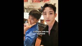 G-dragon with his Boyfriend #gdragon #bigbang #hoshi #leesoohyuk #kpop #kdrama #shorts
