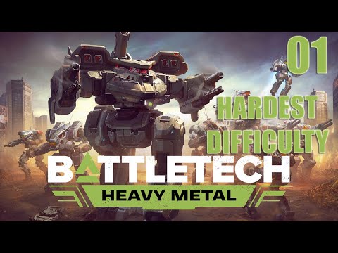 BATTLETECH - Heavy Metal Career mode - Hardest Difficulty - “Introduction”- Episode 01
