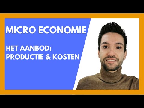 Micro economie H2 het aanbod: productie en kosten // micro economie productiekosten