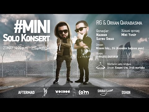 RG & Orxan Qarabasma - #MINI Solo Konsert (Audio Dəvət)