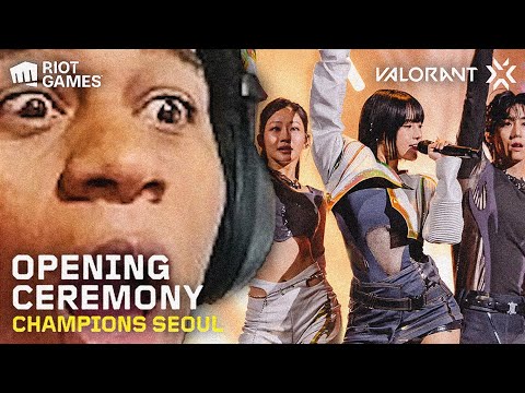 SHOW DE ABERTURA: KISS OF LIFE, RUN, CLOVE - Champions Opening Ceremony 2024 VALORANT - Eofor