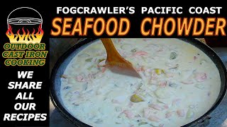 preview picture of video 'Fogcrawler's Pacific Coast Seafood Chowder'