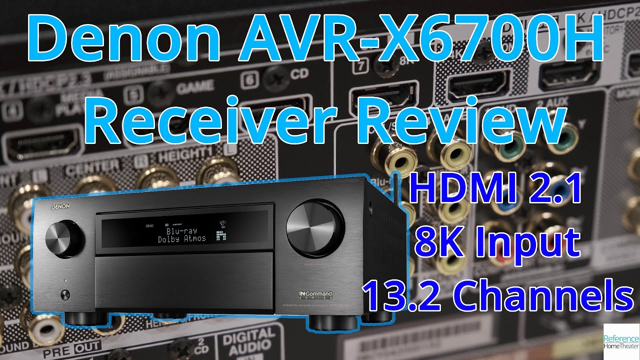 video Amply xem phim Denon AVC-X6700H chính hãng 0