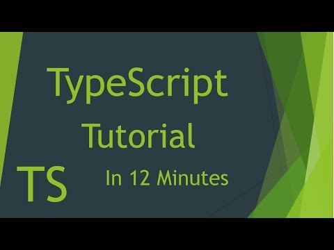 TypeScript Tutorial in 12 Minutes - Beginner