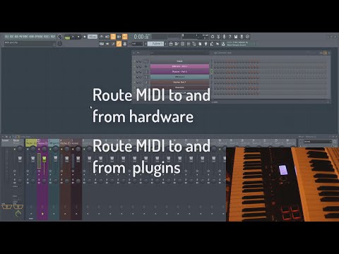 Understanding MIDI Ports in FL Studio - How to route MIDI between plugins and/or hardware