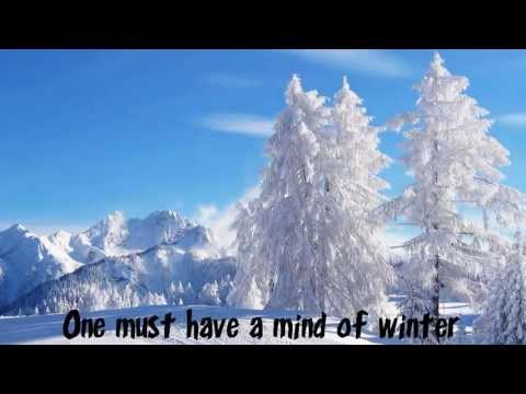 download lagu mp3 mp4 Wallace Stevens The Snow Man, download lagu Wallace Stevens The Snow Man gratis, unduh video klip Wallace Stevens The Snow Man