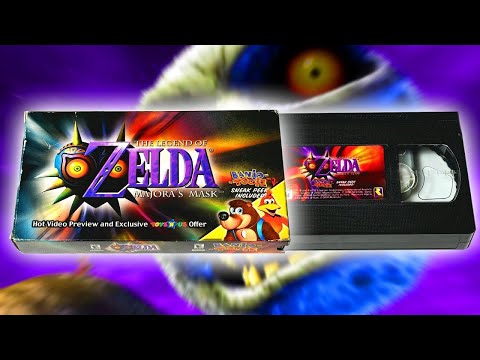 Majora's Mask had a PROMOTIONAL VHS TAPE??