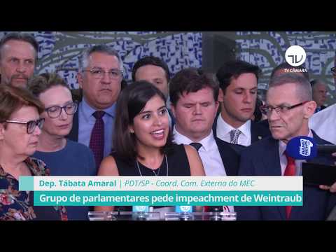 Grupo de parlamentares pede impeachment de Weintraub - 05/02/20