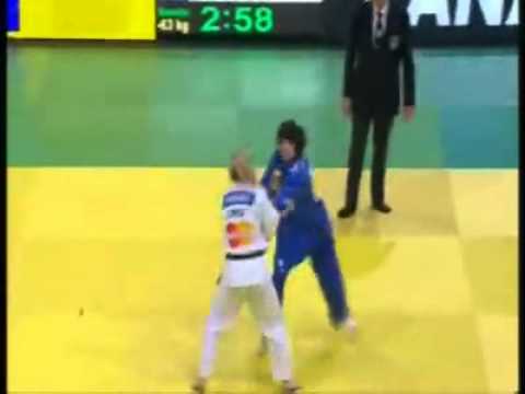 IJF GRAND SLAM Paris; -63kg. JOUNG Da-Woon (KOR) vs. MIŠKOVIĆ Marijana (CRO)
