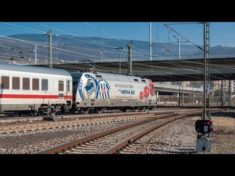 Führerstandsfahrt BR 101 Heidelberg - Stuttgart ( via Schnellfahrstrecke MA-S !)