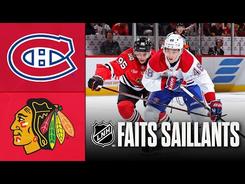 Canadiens vs Blackhawks | Faits saillants