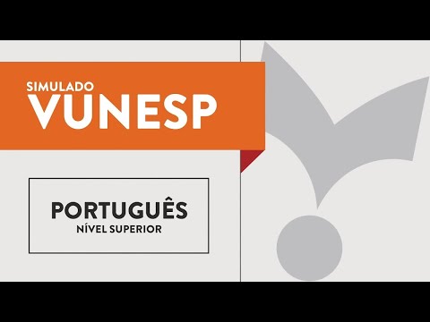 Vunesp Mock Exam - Portuguese - Higher Education Level #3