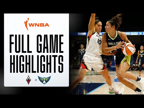 LAS VEGAS ACES vs. DALLAS WINGS | FULL GAME HIGHLIGHTS | August 4, 2022