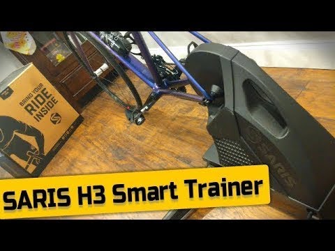 Saris H3 Smart Trainer – Quiet, Powerful Direct-Drive Indoor Cycling Trainer