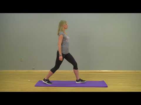 Hip flexor stretching - YouTube video thumbnail.