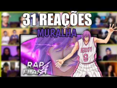 MULTI REACT Rap do Murasakibara Atsushi (KNB) // A Muralha da Geração // Flash Beats