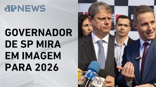 Tarcísio e Derrite divergem sobre novo chefe da SSP