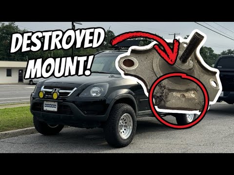 Fixing Idling Vibrations in 02-06 Honda CR-V’s! | 02-06 CR-V Passenger Side Motor Mount Replacement