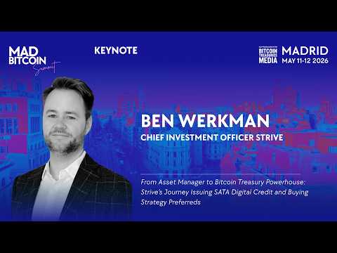 Ben Werkman Keynote at MadBitcoin Summit 2026