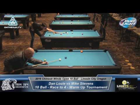 Dan Louie vs Mike Stevens - 2016 CWO 10 Ball