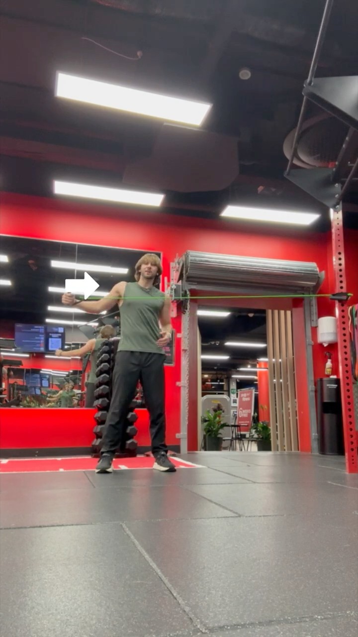 Shoulder Strength Band Circuit