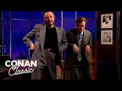 Christopher Walken Teaches Conan Dance Moves | Late Night with Conan O’Brien