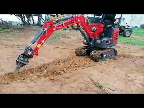 MCM's 11D Mini Excavator - Single-Shank Ripper Attachment In Action💣