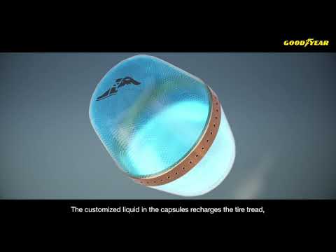 Goodyear reCharge Concept – Making Tire Changing Easy with Customized Capsules that Renew your Tire