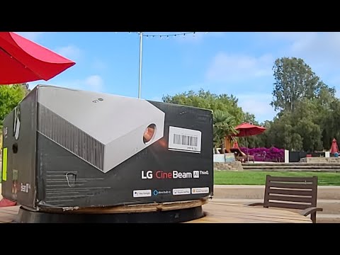 Live Unboxing Of LG HU810P