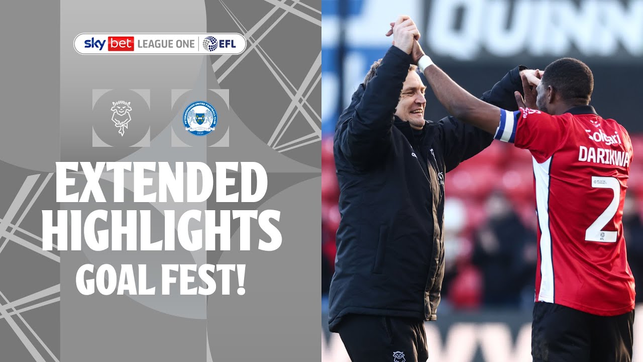 Lincoln vs Peterborough Match Recap Season 2025/2026