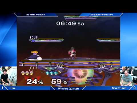 No Johns Monthly - Hax vs Ben Grimm - Winners Quarters - SSBM