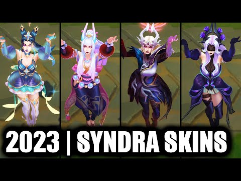 ALL SYNDRA SKINS SPOTLIGHT 2023 | League of Legends