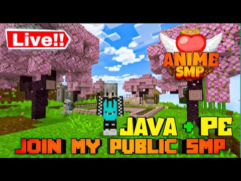 EPIC Minecraft SMP Live 1.20- Java + Pocket Edition
