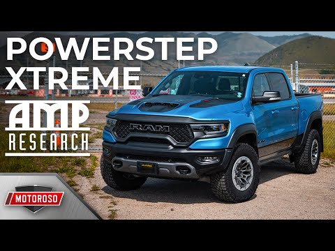 Powered Drop Steps for the RAM 1500 and TRX | AMP Research Powerstep Xtreme