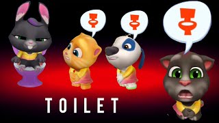 Download the video "My Talking Tom Friends - TOILET TOILET"