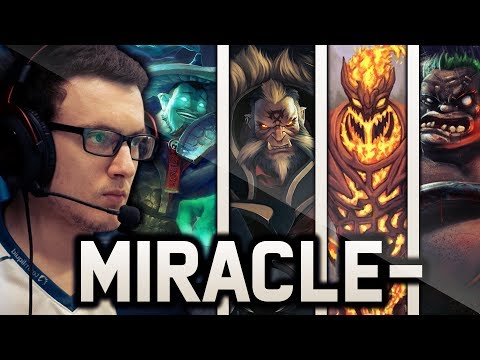 Miracle, Miracle, always Miracle - Dota 2 Gameplay Compilation of M-GOD