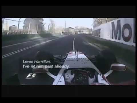 Trulli vs Hamilton controversy in Australia 2009