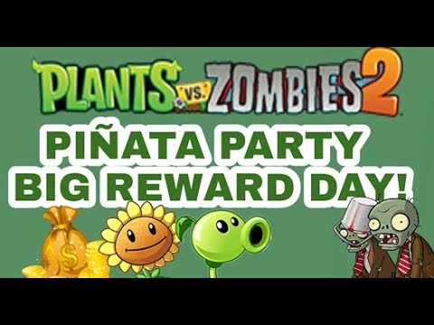 Plants vs Zombies 2 *Piñata Party🎊Big Reward Day🎃*